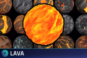 Read more about the article Stylized Lava Textures – RPG Environment