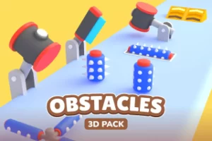Read more about the article LOW POLY ASSETS – Animated Traps & Obstacles + VFX