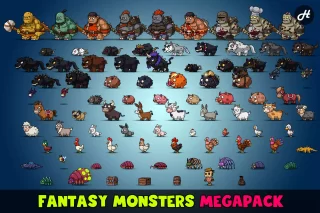 You are currently viewing Fantasy Monsters Animated (Megapack)