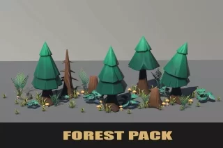 You are currently viewing Stylised PBR 3D Forest Pack