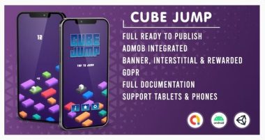 Read more about the article Cube Jump (Admob + GDPR + Unity Engine)