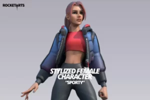 Read more about the article Stylized Modular Character (Female)