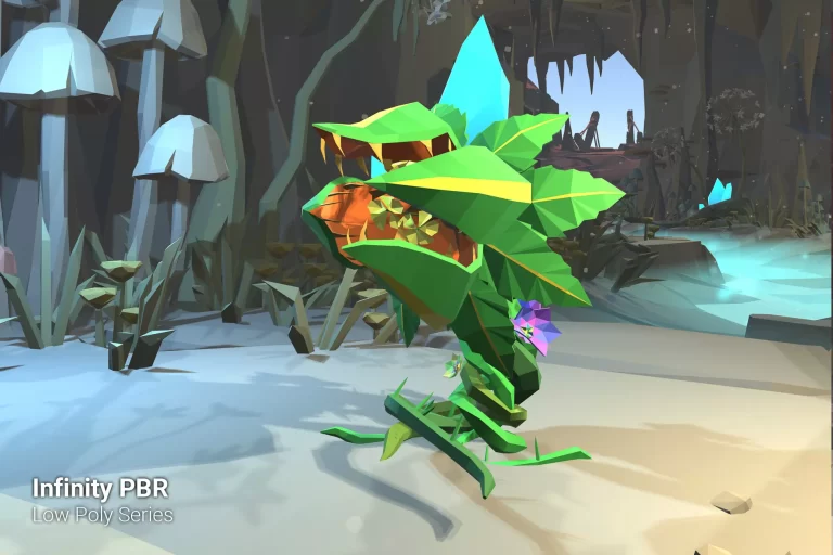 low-poly-character-plant-monster-fantasy-rpg