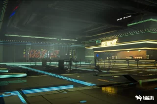 You are currently viewing Cyberpunk Night Club Environment