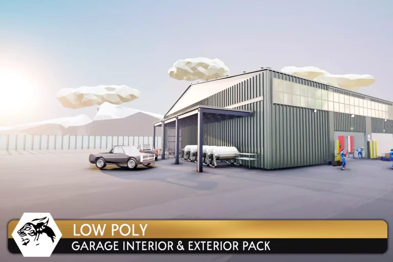 garage-environment-pack-low-poly