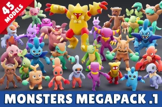 You are currently viewing Monsters Mega Pack .1