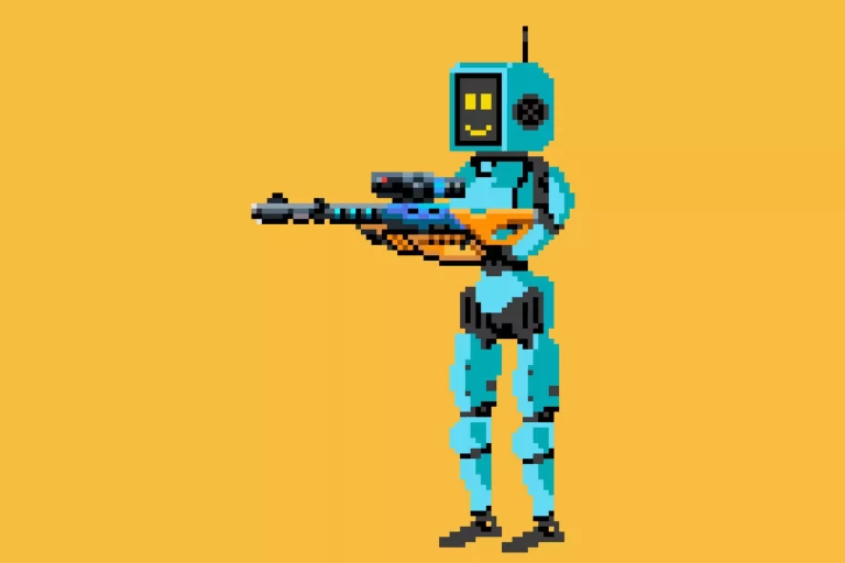 pixel-robot