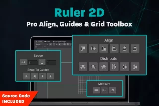 You are currently viewing Ruler 2D : Align, Guides & Grid Extension