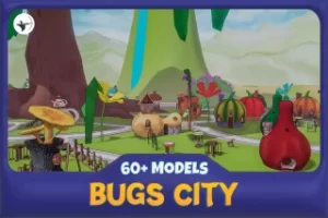 Read more about the article Bugs City Middle Pack with Toon Shader