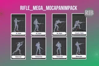 You are currently viewing Rifle Mega MocapAnimPack