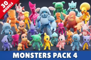 Read more about the article Monsters Pack 04