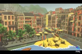 You are currently viewing Stylized Tuscany Seaside City